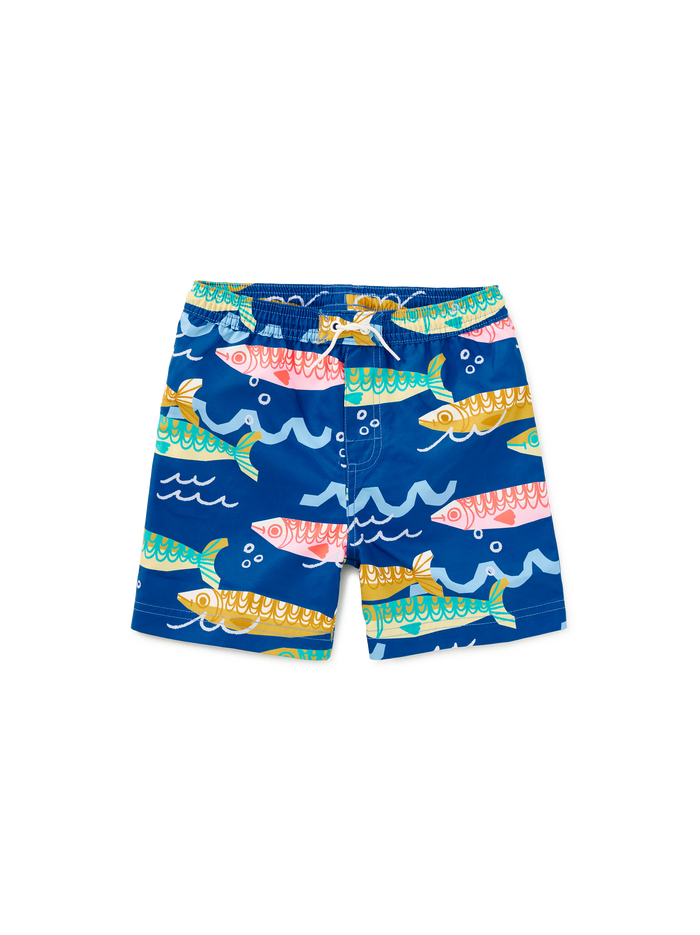 Mid-Length Swim Trunks