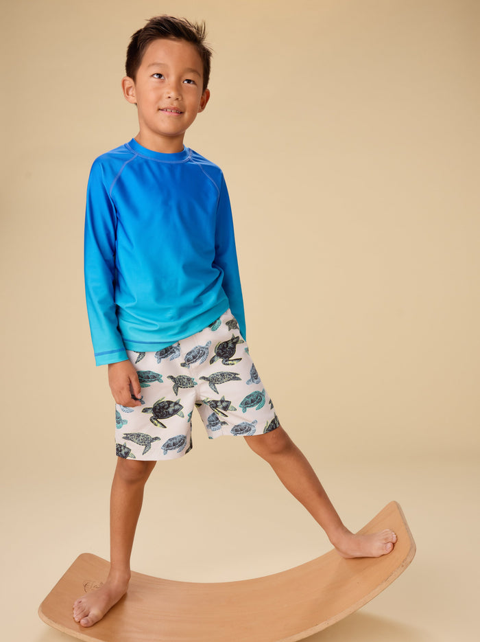 Mid-Length Swim Trunks