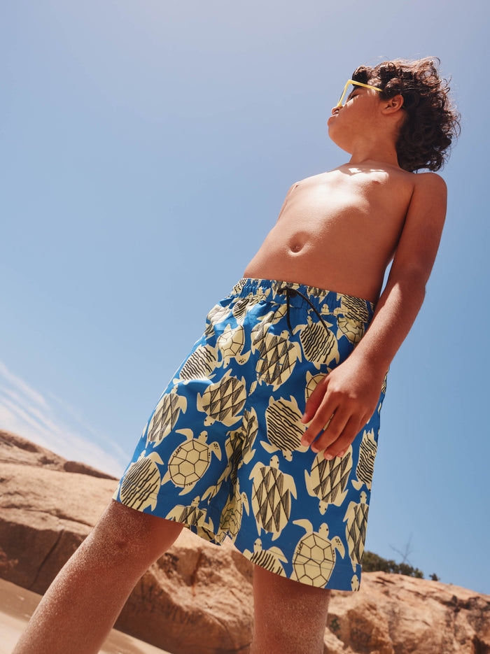 Mid-Length Swim Trunks