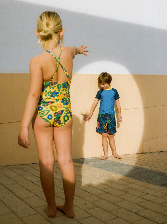 Mid-Length Swim Trunks