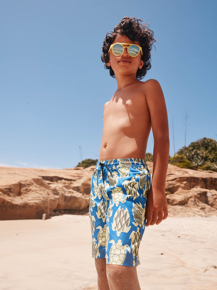 Mid-Length Swim Trunks