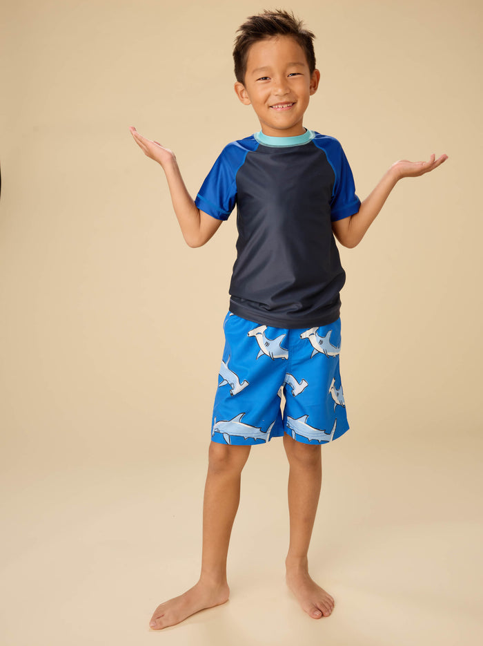 Mid-Length Swim Trunks