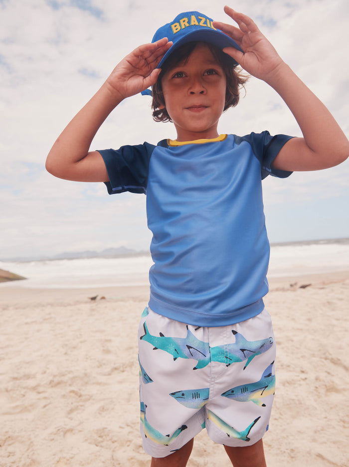 Mid-Length Swim Trunks