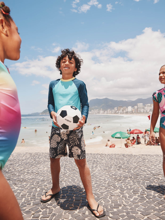Mid-Length Swim Trunks