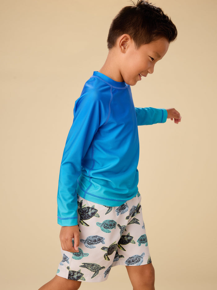 Mid-Length Swim Trunks