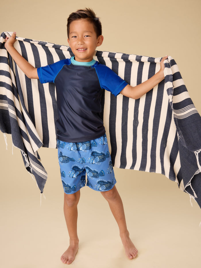 Mid-Length Swim Trunks