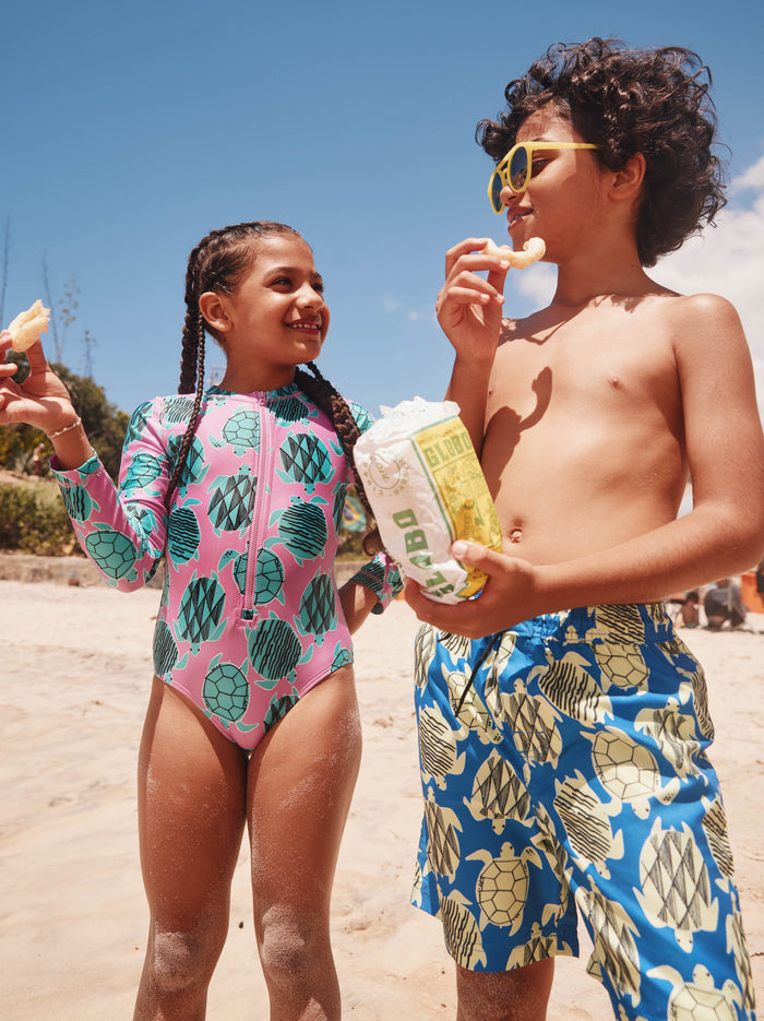 Mid-Length Swim Trunks