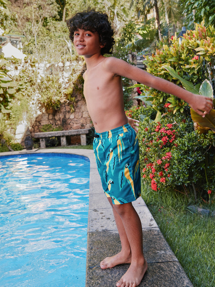 Mid-Length Swim Trunks