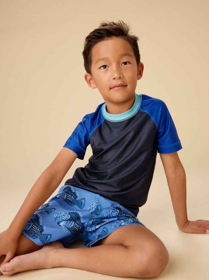Mid-Length Swim Trunks