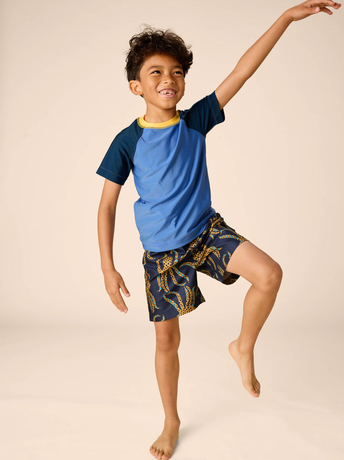 Mid-Length Swim Trunks