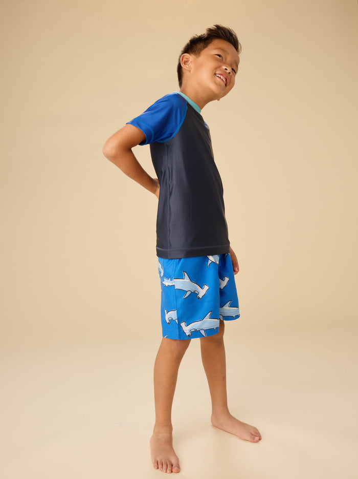Mid-Length Swim Trunks