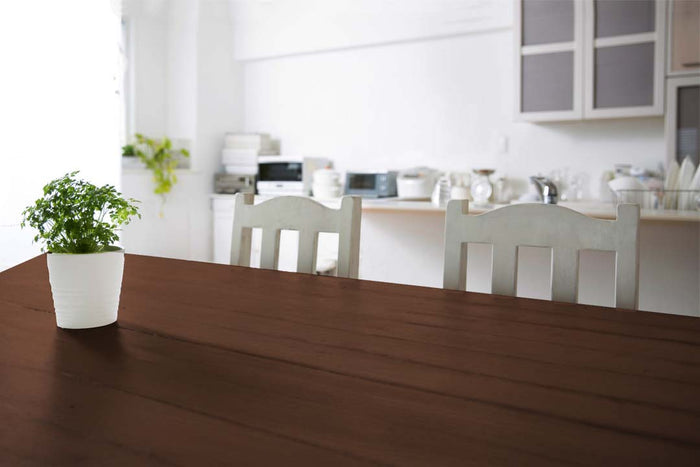Retique It Multi-purpose Smooth Finish Kit (Large) in Java for interior wood surfaces, shown on a tabletop.