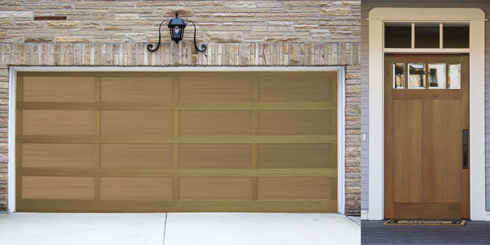 Retique It Multi-purpose Smooth Finish Kit in Barn Wood for exterior wood surfaces with a matte top coat, perfect for garage doors.