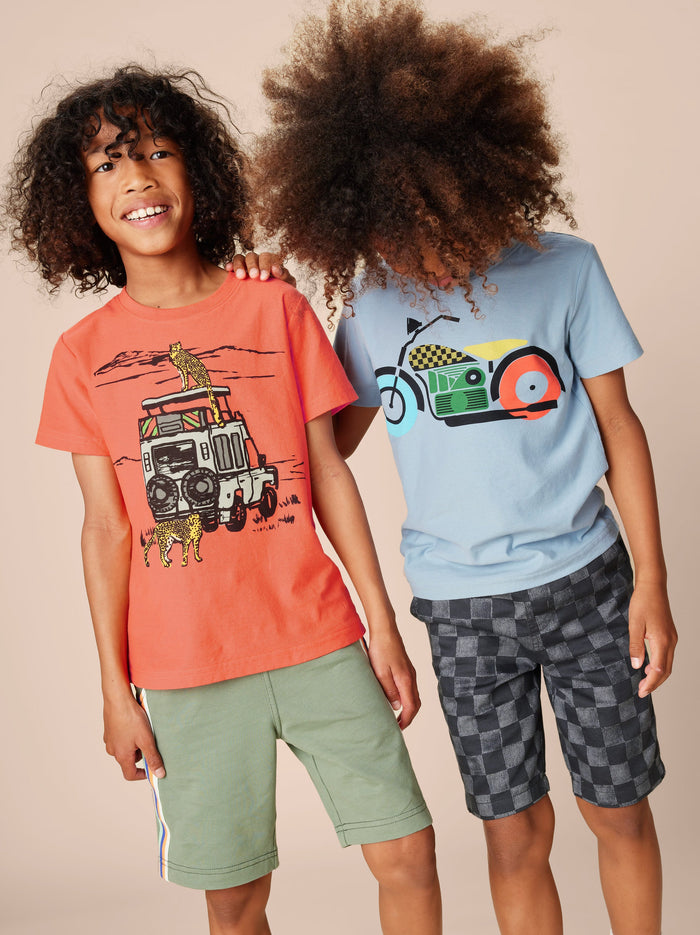 Nairobi Motorcycle Graphic Tee