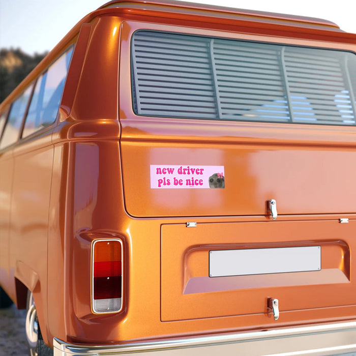 Nice Driver Car Sticker