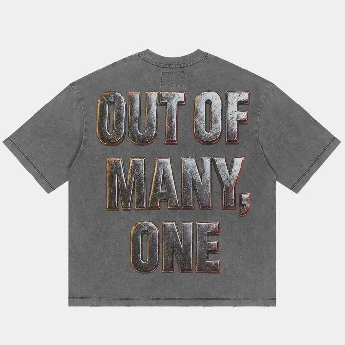 Omerta Grey Wash T-Shirt
