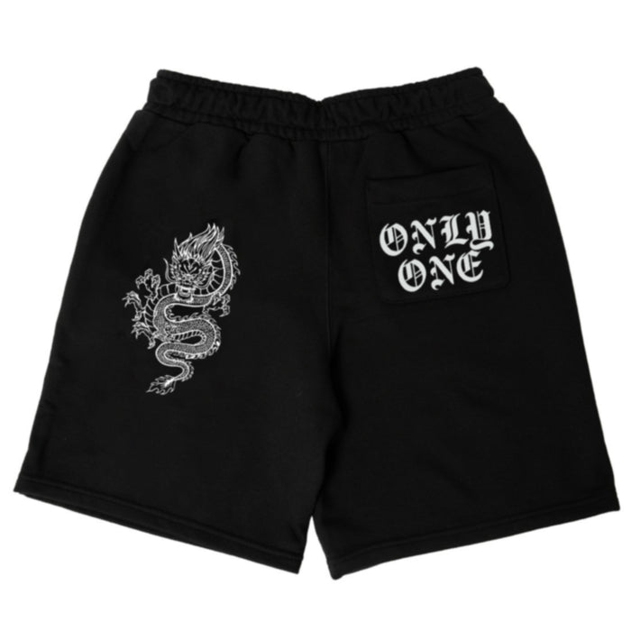 Only One Dragon Black Shorts