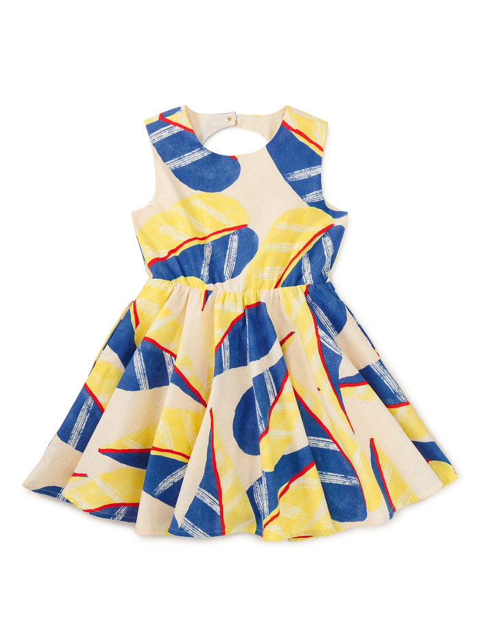 Open Back Twirl Dress