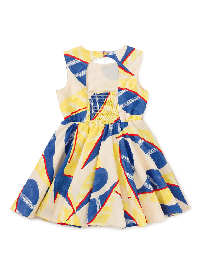 Open Back Twirl Dress