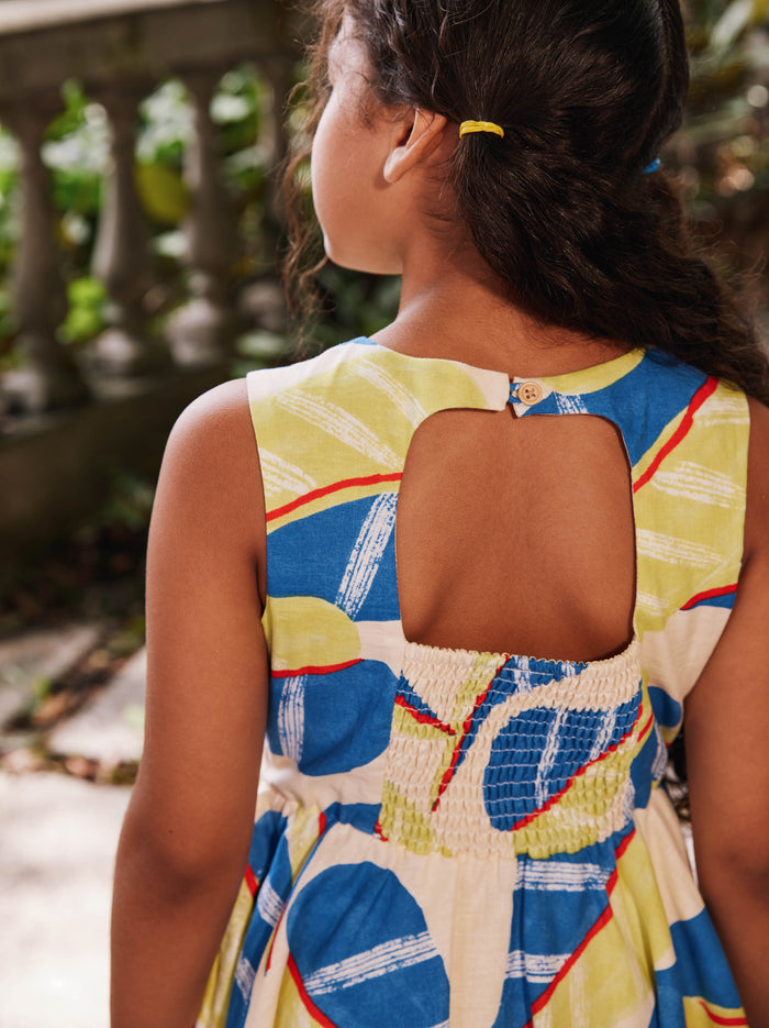 Open Back Twirl Dress