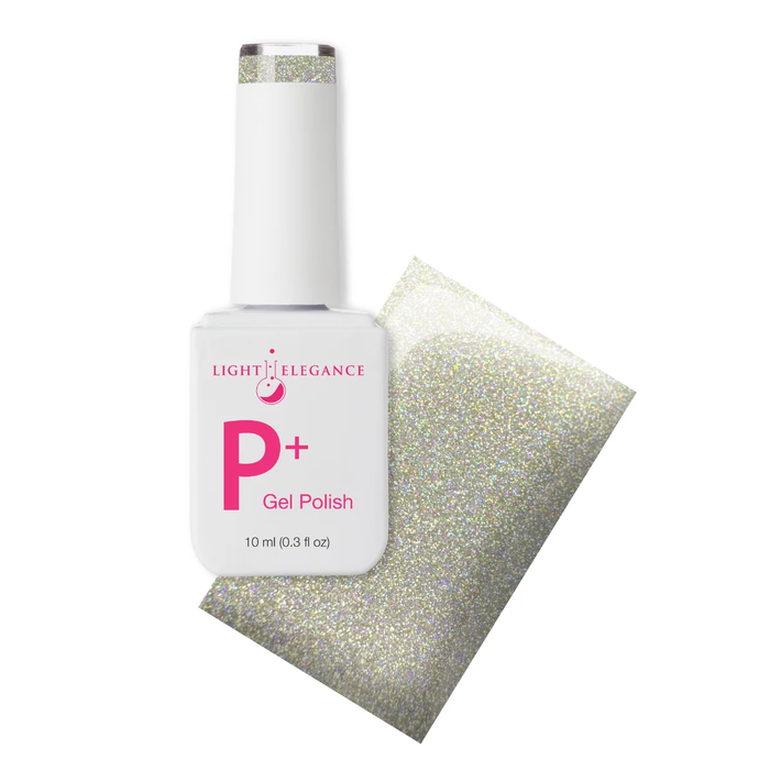 P+ Glitter That Never Sleeps, Glitter Gel Polish 10 ml