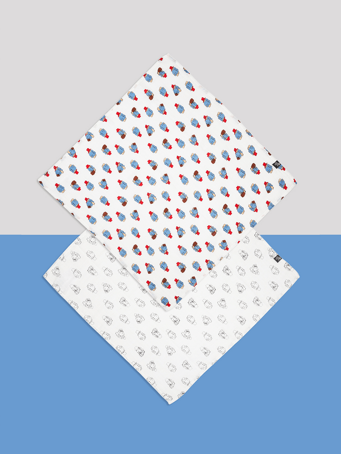Paddington™ Loves to Travel Muslin Squares