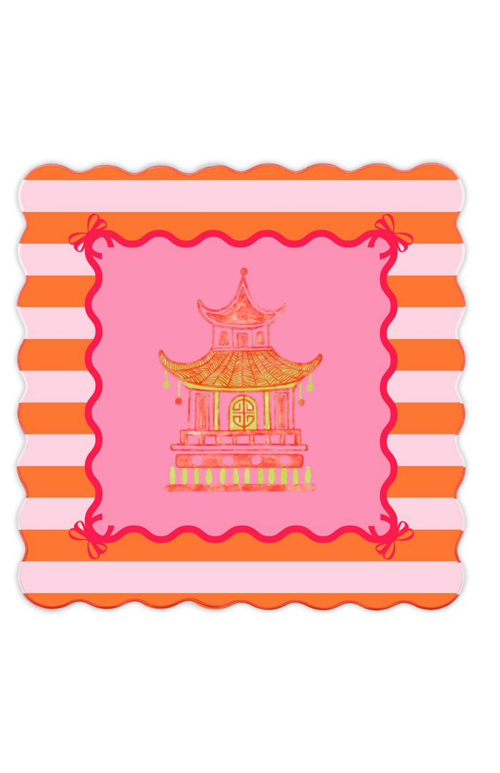 Pagoda Dreams Mahjong Mat