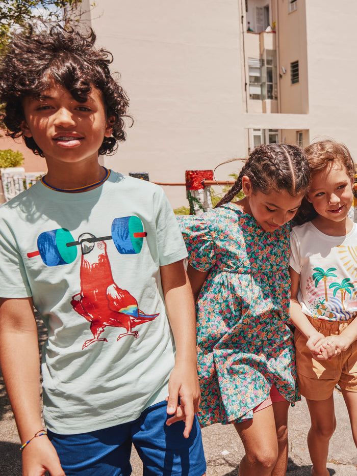 Parrot Strength Graphic Tee