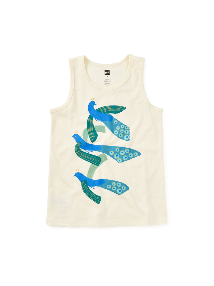 Peacocks Of Parc Güell Graphic Tank