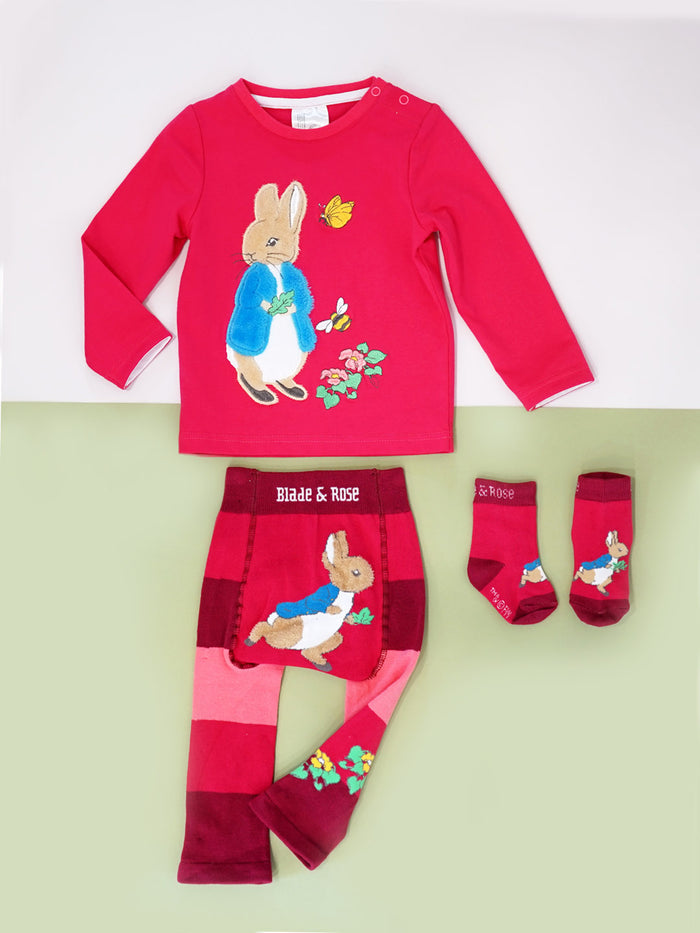 Peter Rabbit Autumn Leaf Socks Blade & Rose UK