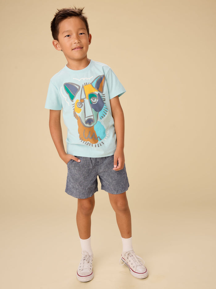 Picasso Wolf Graphic Tee