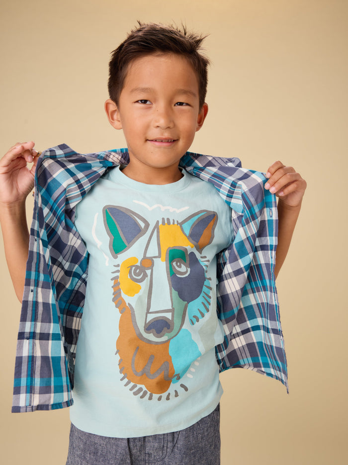 Picasso Wolf Graphic Tee