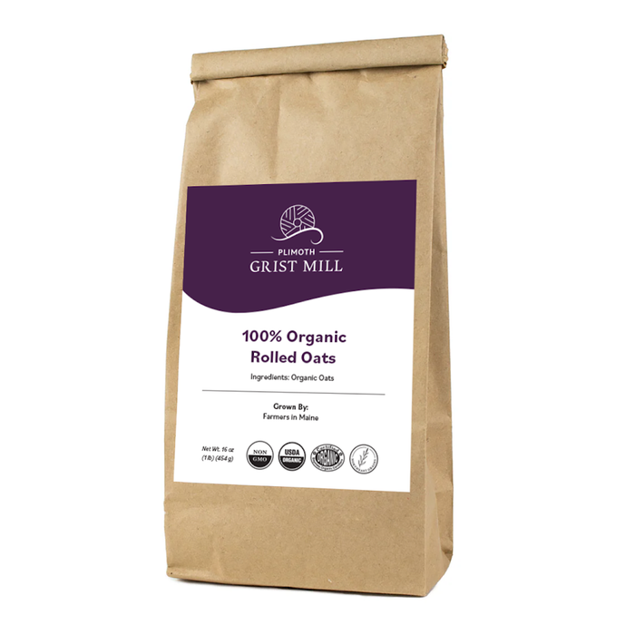 Plimoth Grist Mill Organic Rolled Oats
