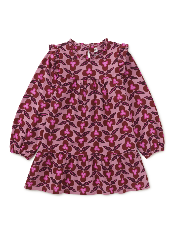 Poetic Ruffle Dress