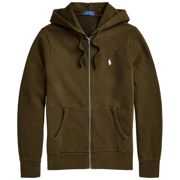 Polo Pony-embroidered Full Zip Hoodie