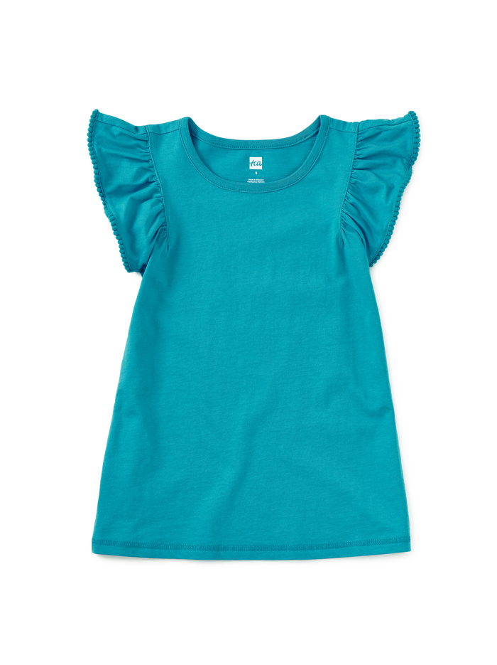 Pom-Pom Flutter Top