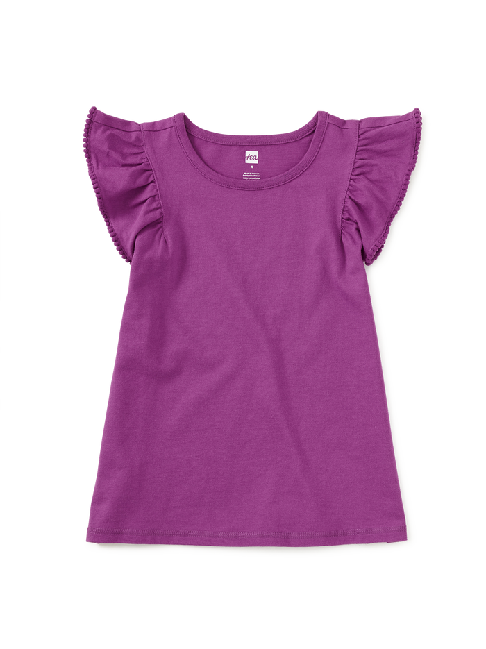 Pom-Pom Flutter Top