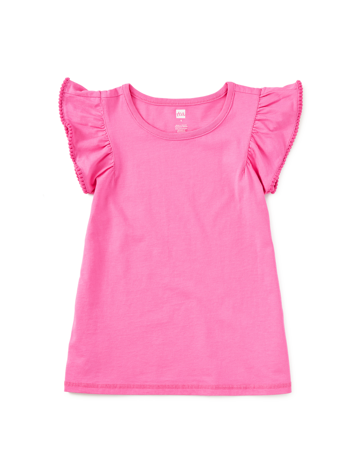 Pom-Pom Flutter Top