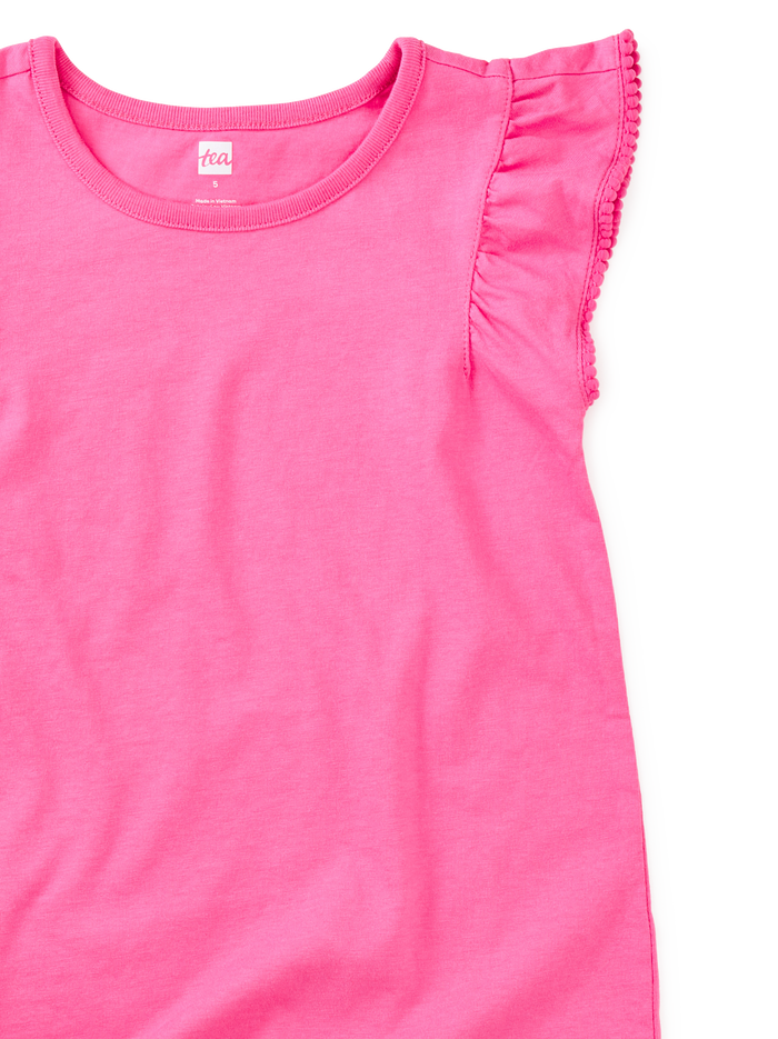 Pom-Pom Flutter Top