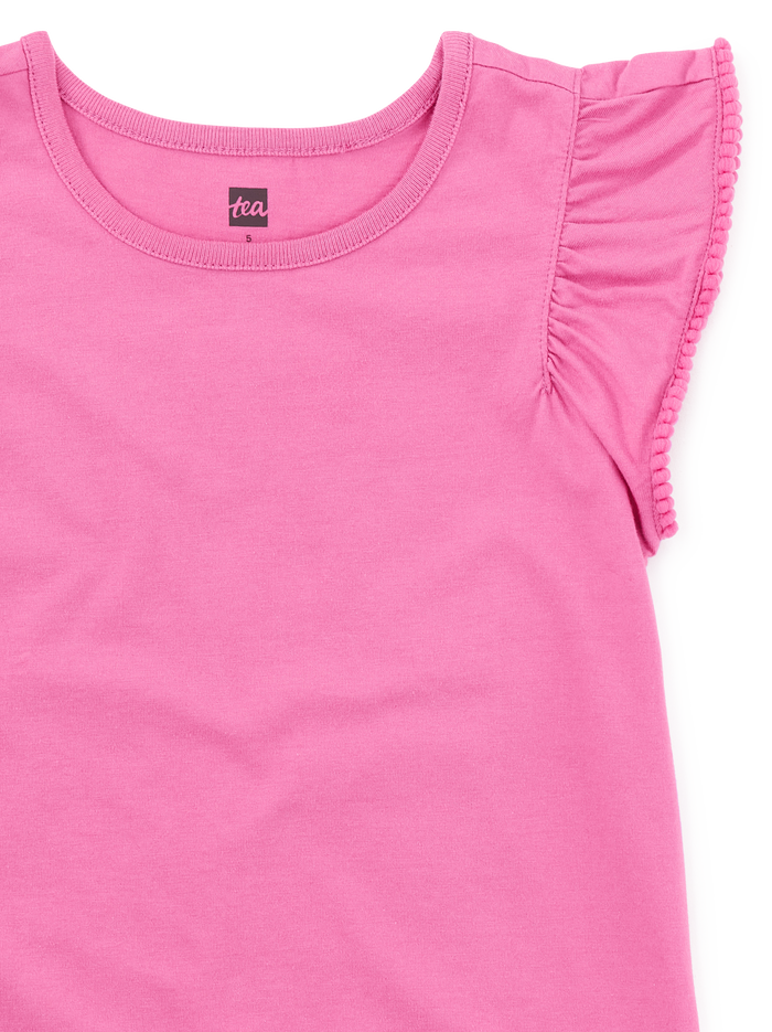 Pom-Pom Flutter Top
