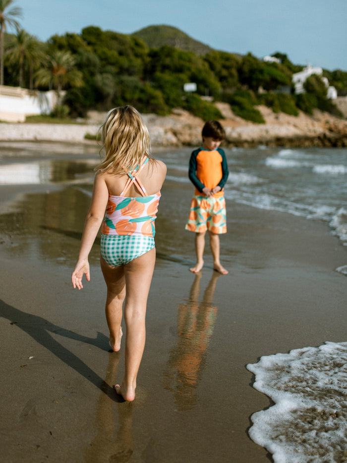 Printed Bikini Bottoms