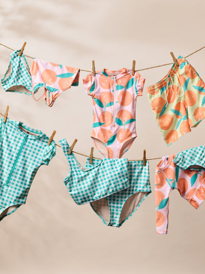 Printed Bikini Bottoms