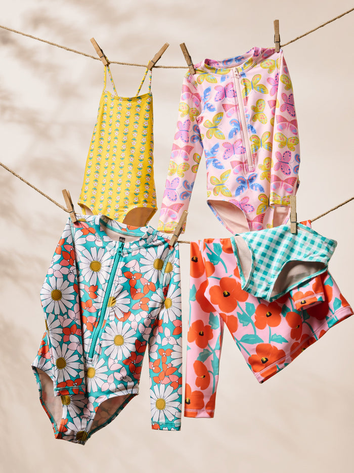 Printed Bikini Bottoms