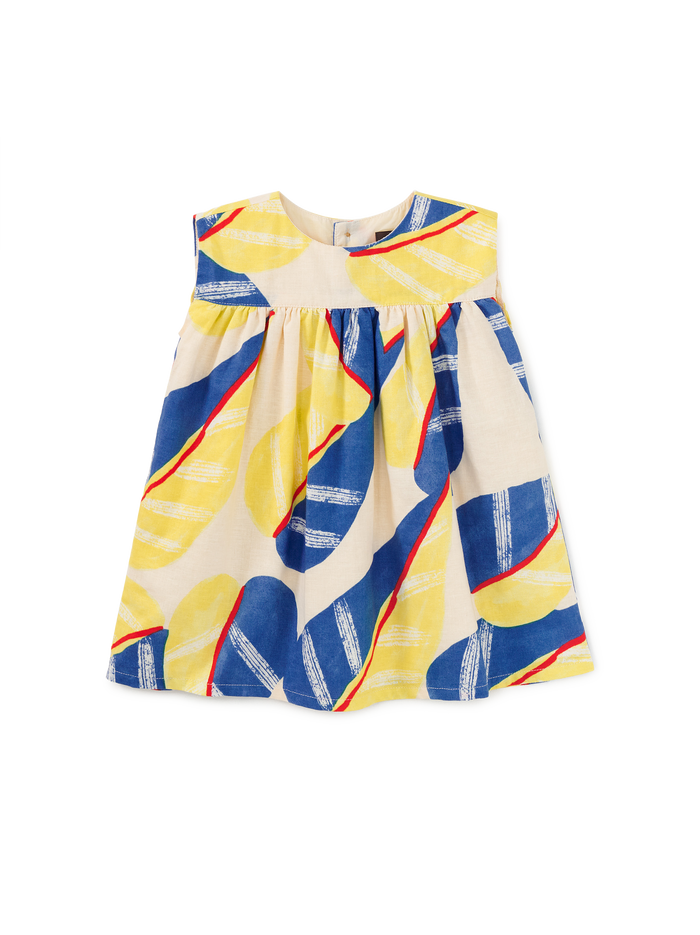 Printed Empire Baby Dress Set