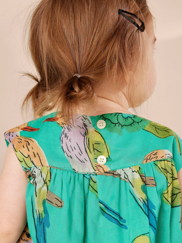 Printed Empire Baby Dress Set