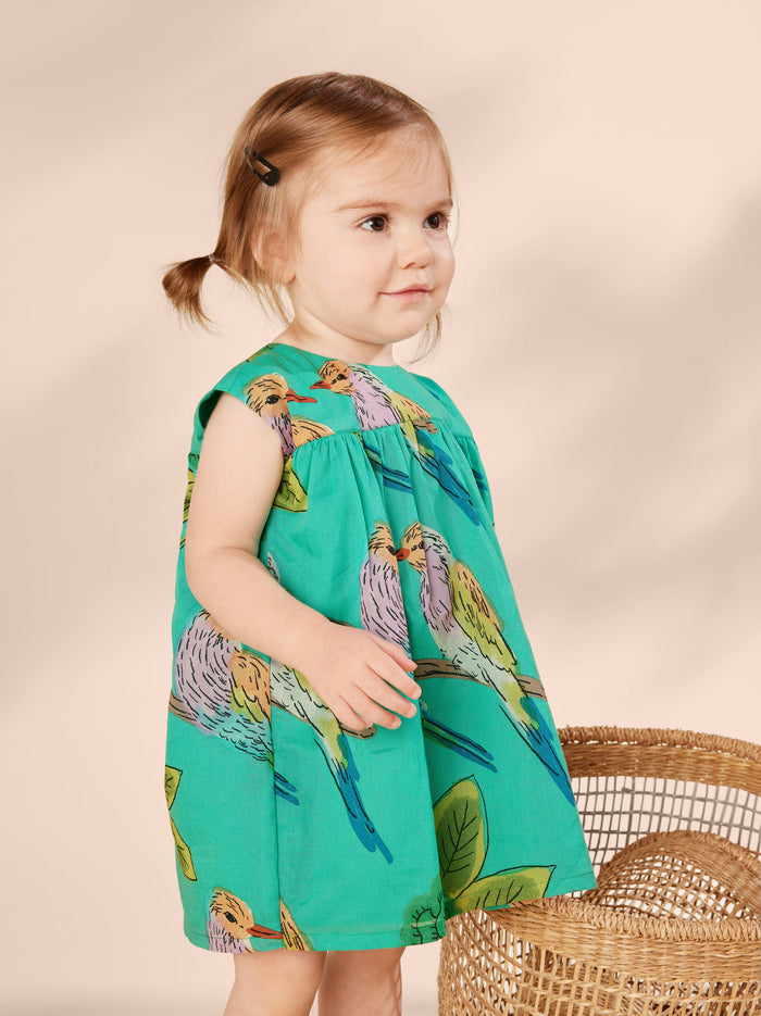 Printed Empire Baby Dress Set