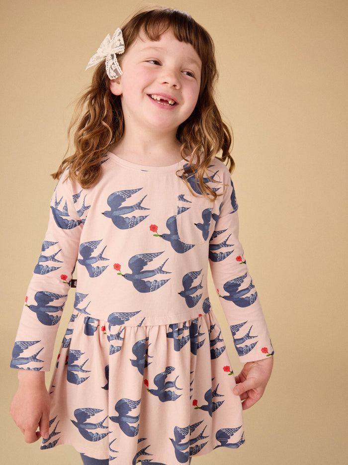 Printed Pocket Play Dress