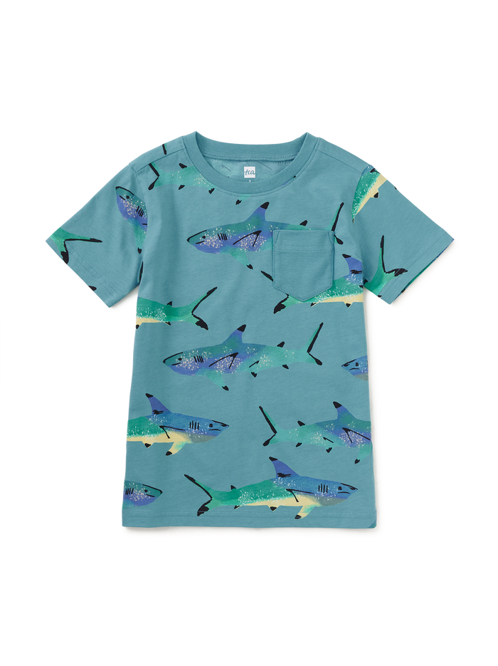 Printed Pocket Tee
