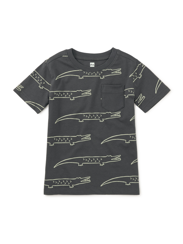 Printed Pocket Tee