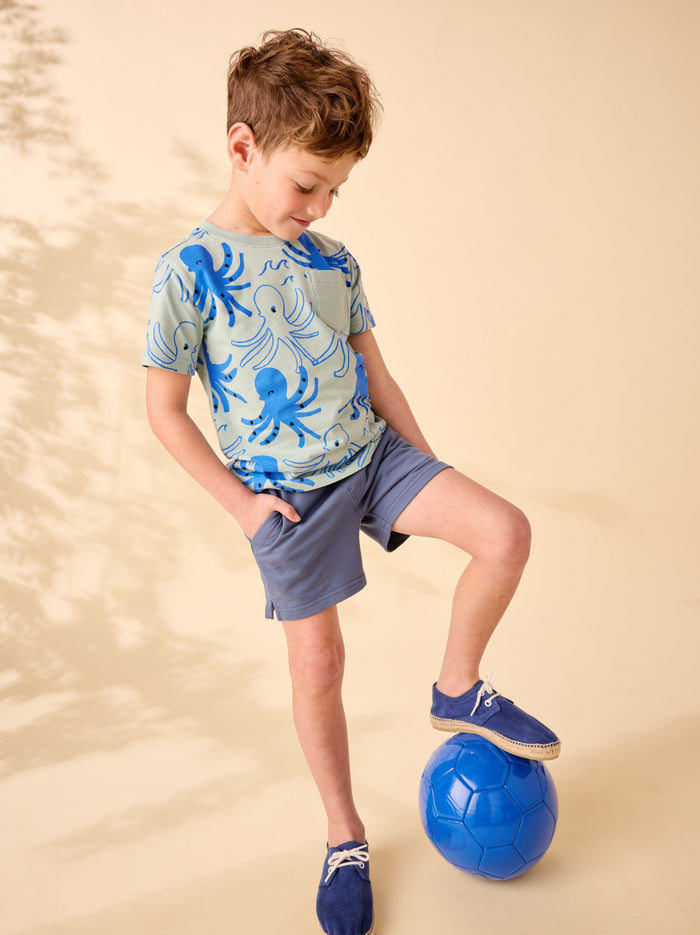Printed Pocket Tee